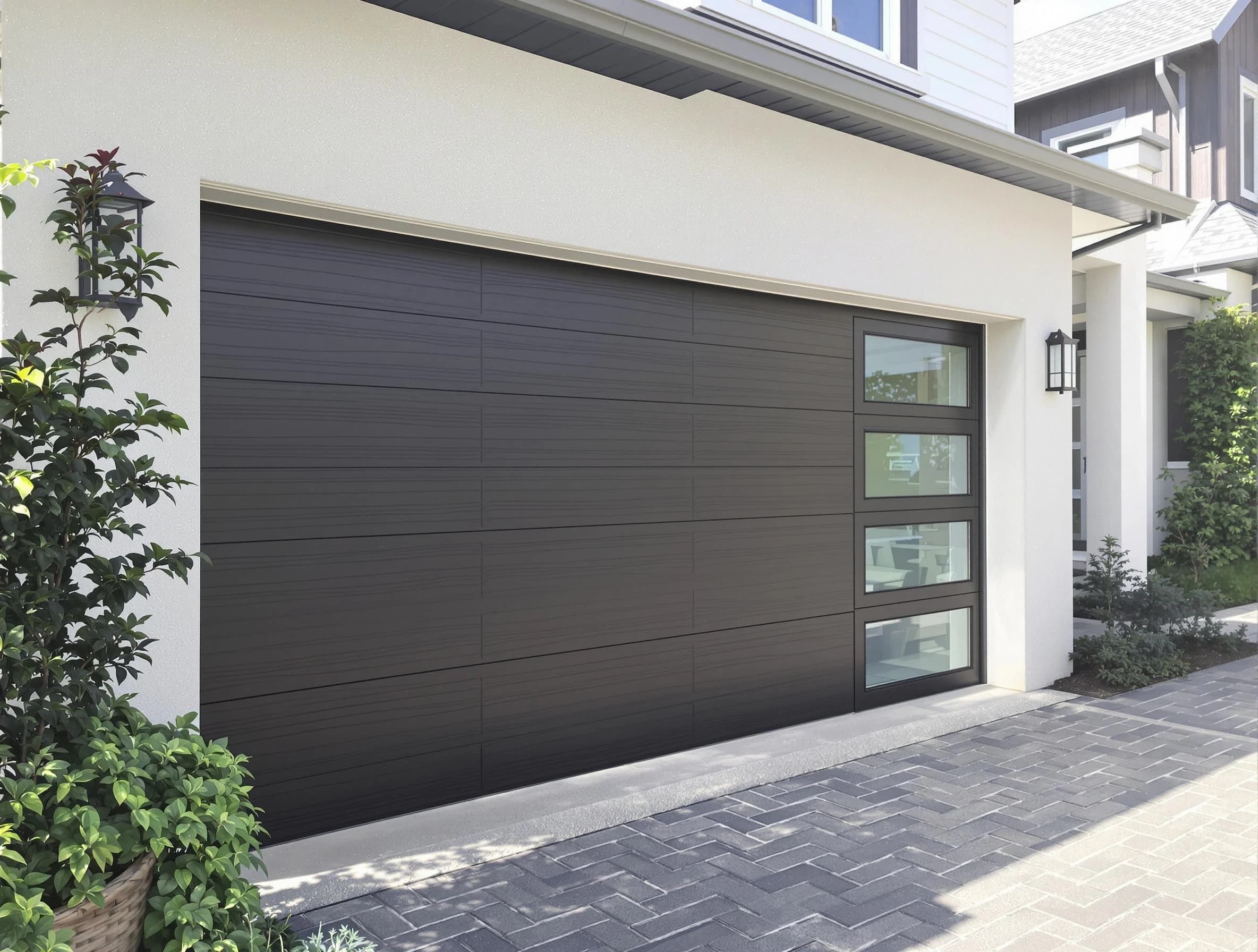 Custom garage door installation by Sandia Heights Garage Door Repair in Sandia Heights