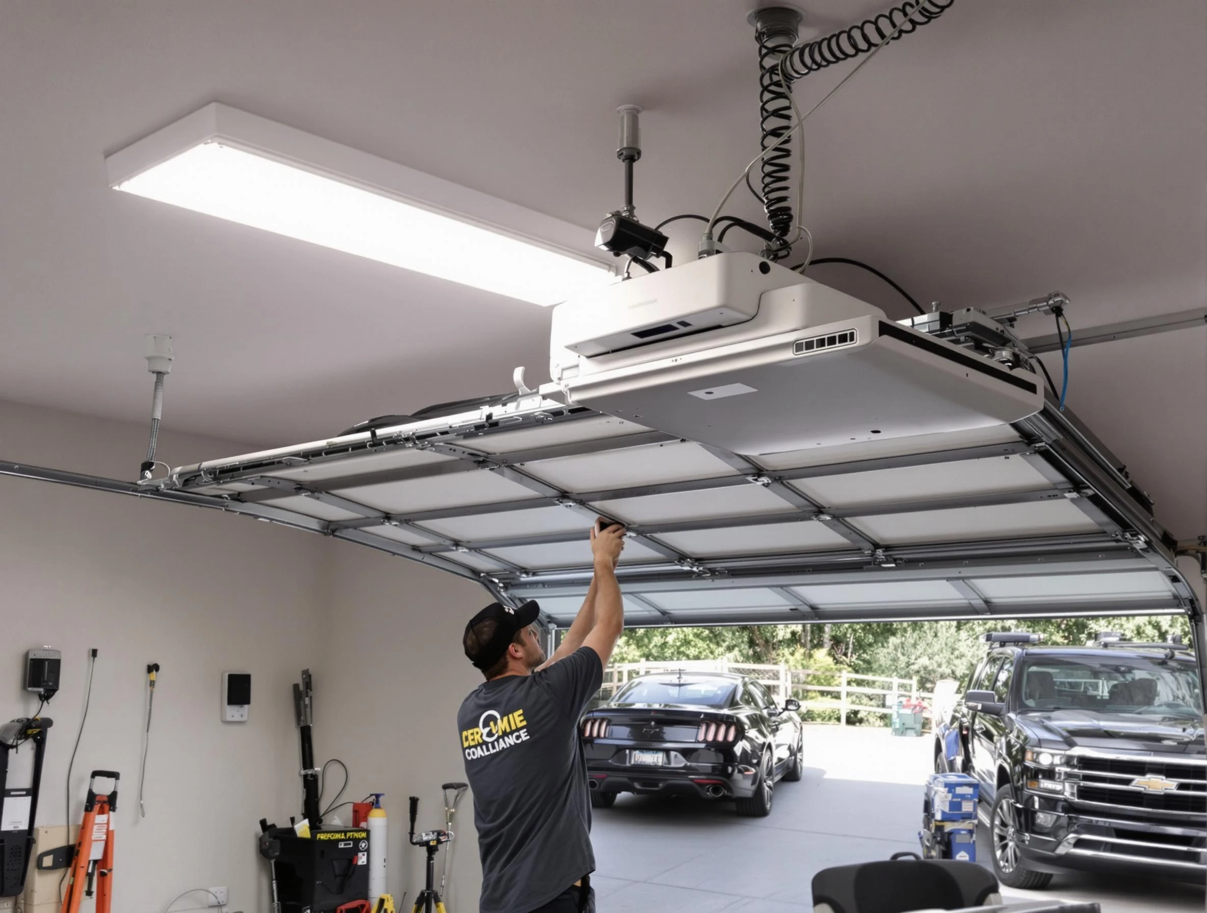 Garage Door Opener Installation in Sandia Heights