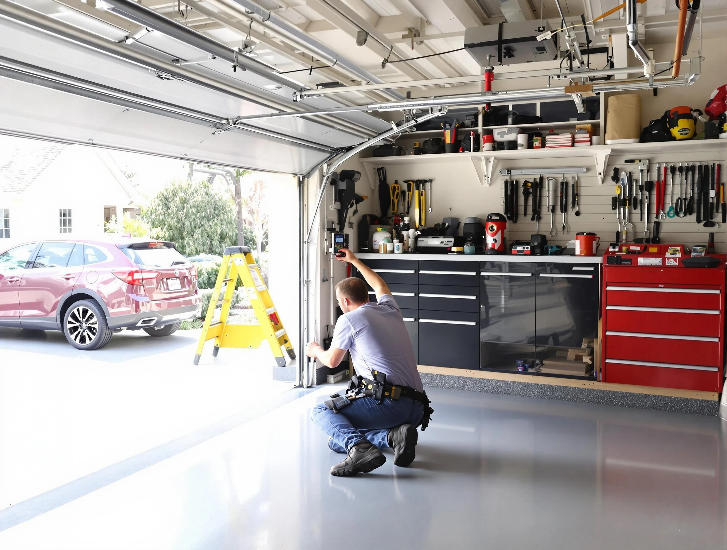Local garage door repair service by Sandia Heights Garage Door Repair in Sandia Heights