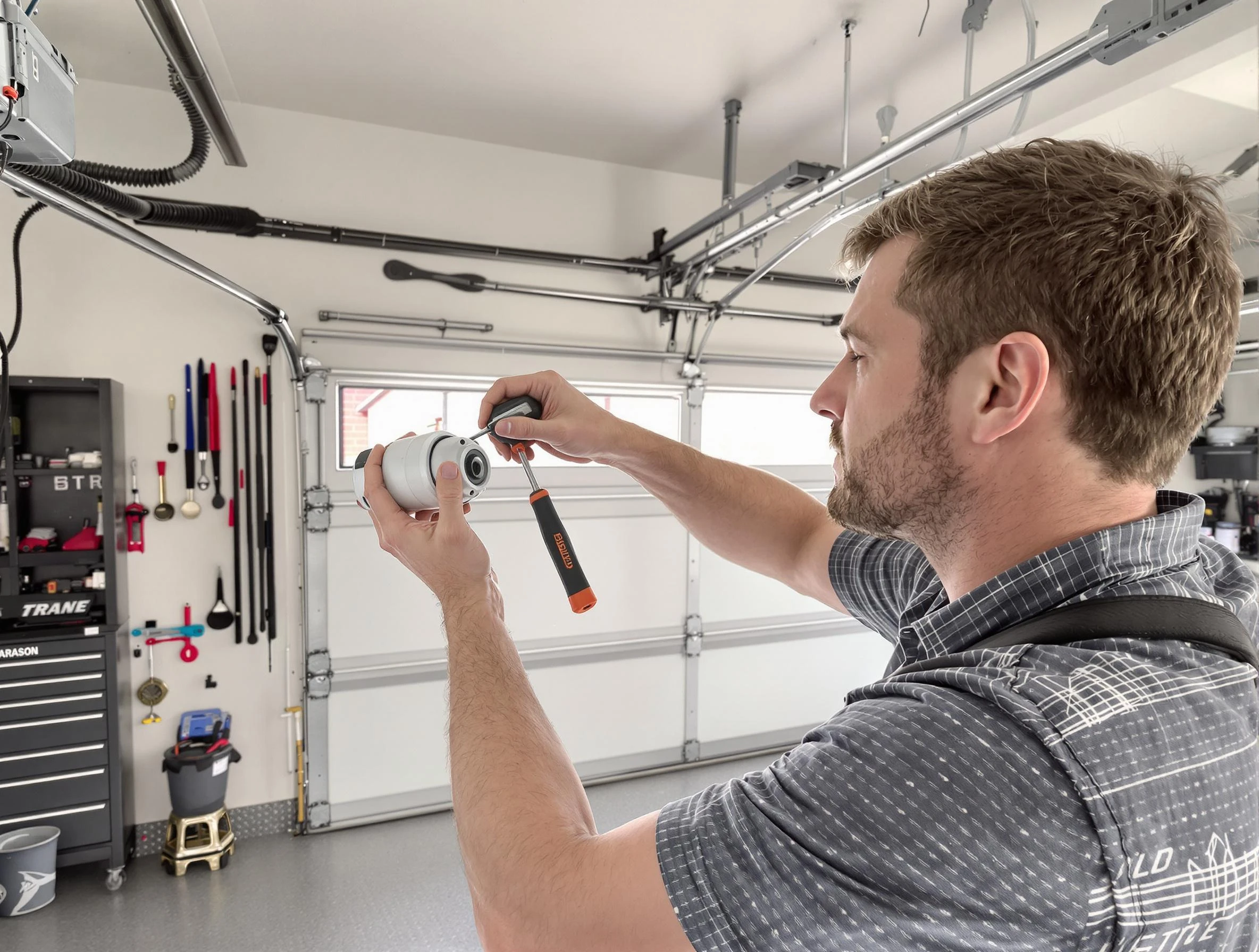 Garage door opener repair service by Sandia Heights Garage Door Repair in Sandia Heights